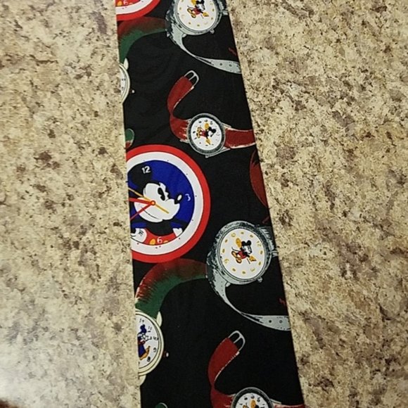 Vintage Mickey Mouse Clock Tie • Disney - Picture 3 of 7